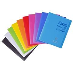 Cahier Koverbook Travaux Pratiques 17 x 22 cm 64 p. Clairefontaine Coloris aléatoire