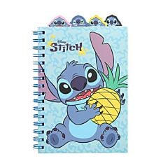 Carnet avec intercalaires Disney Stitch 