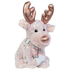 Peluche Renne avec écharpe 26 cm
