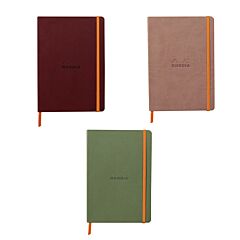 Carnet souple A5 160 pages ligné Rhodia Modèle Aléatoire