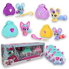 Funny Box Pet in my bag avec 3 personnages Sbabam