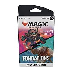 Pack 2 Boosters Jumpstart 2025 Fondations Magic The Gathering