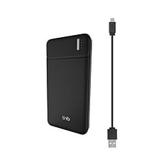 Batterie nomade 10 000 mAh noir T'nB
