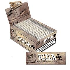 Papier Cigarette Authentique combi Slim 32 feuilles + filtres Rizla+ 