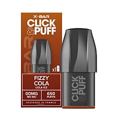 XBAR pod Click and Puff Fizzy cola 10mg