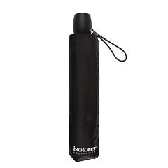 Parapluie 3 sections manuel noir Isotoner