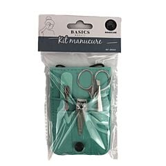 Set manucure 5 pièces avec étui Basics Beauty