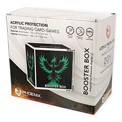 Protection acrylique rigide pour présentoir de boosters Pokémon