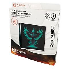 Lot 6 protections souples pour présentoir de boosters Pokémon Phoenix Shield