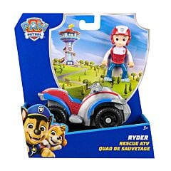 Véhicule et figurine Ryder Pat'patrouille Spinmaster