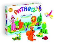Kit Pâte à Modeler 52 Pièces Pour Enfants 3 Ans Et + - Avec 12 Pots, Machines à Pâtes Et Outils, Tablier Inclus