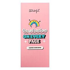 Bloc-notes parfumé Inspiration on every page Mr Wonderful
