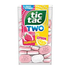 Tic Tac Two Framboise Citron 38,5g
