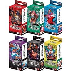 Deck de débutant ST23-ST28 One Piece - Version française -Modèle aléatoire 