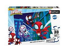 Puzzle 30 pièces L'équipe de Spidey Nathan