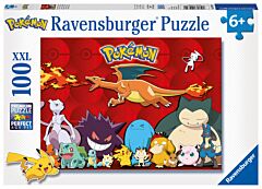 Puzzle 100 pièces XXL Mes Pokémon préférés Ravensburger