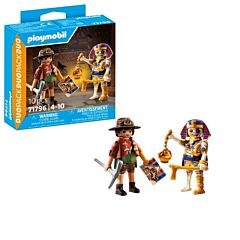 Playmobil 71796 Duo Chasseur de trésors avec momie