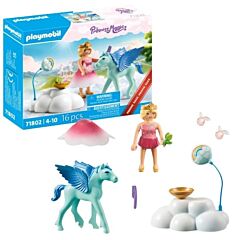 Playmobil 71802 Princesse et poulain ailé avec nuage