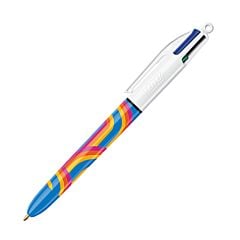 Stylo 4 Couleurs Série Lines BIC - Une touche rétro et colorée - A collectionner