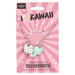 Collier d'amitié Kawaii aimanté à partager Modèle Aléatoire