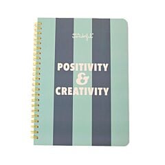 Cahier A4 Positivity and creativity Mr Wonderful
