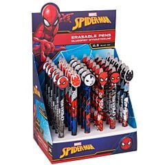 Stylo rétractable et effaçable Spiderman Marvel