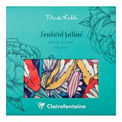 Foulard satiné 70x70cm Frida Kahlo