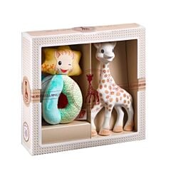 Coffret cadeau Sophie la girafe + Hochet billes
