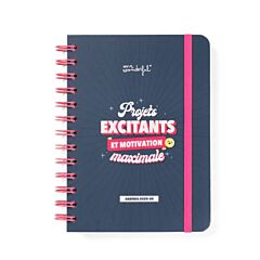 Agenda Semainier 2025-2026 Projets excitants et motivation maximale Mr Wonderful