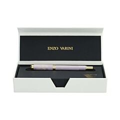 Stylo Roller Palazzo Greek Colonnes rose et violet Enzo Varini