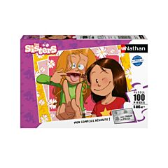 Puzzle 100 pièces Ma sister d'amour Les Sisters Nathan