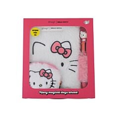 Set carnet A5 pelucheux porte-monnaie stylo Hello Kitty Mr Wonderful