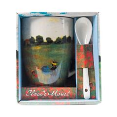 Mug et cuillère Les coquelicots Claude Monet