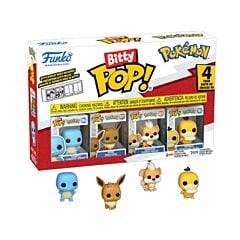 Pack 4 Figurines Funko Bitty Pop! Carapuce Pokémon