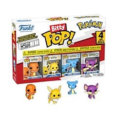 Pack 4 Figurines Funko Bitty Pop! Salamèche Pokémon
