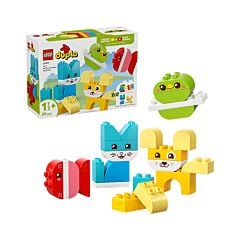Lego Duplo Mes 1ers pas - Les jolis animaux créatifs 3 en 1 - Lego 10477