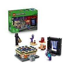 Lego Minecraft - Voyage à travers les Portails du Nether et de l’Ender - Lego 21584