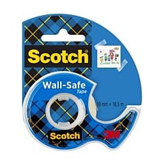 Scotch Ruban adhésif Wall Safe avec dévidoir 19mm x 16.5m