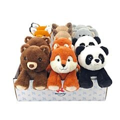 Peluche Animaux de la forêt Floppy stretchy 17 cm modèle aléatoire