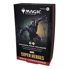 Deck Commander Marvel Super Heroes Wakanda pour toujours Magic The Gathering