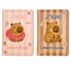 Carnet 3d funny Capybara modèle aléatoire