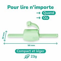 Lizia Lampe de lecture Vert