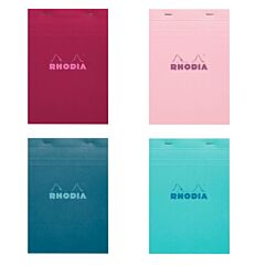 Bloc agrafé N°18 5x5 80 feuillets coloris assortis Rhodia 21 x 29,7 cm (A4) modèle aléatoire 
