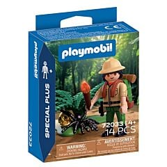 Playmobil 72033 Aventurier et araignée Spécial Plus
