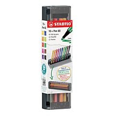 Click box 10 feutres de dessin pointe moyenne Pen 68 Stabilo