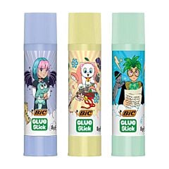Bâton de colle Manga 8 g Bic modèle aléatoire 