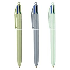 Stylo 4 Couleurs Minéral Bic Modèle aléatoire