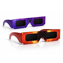 Lunettes éclipse solaire Docteur B - Modèle aléatoire