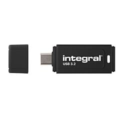 Clé USB type C 32 Go noir Intégral