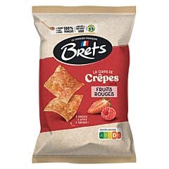 Chips de crêpes Fruits rouges 50g Brets